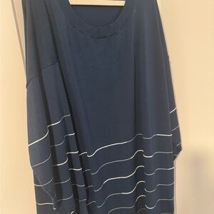 BloomChic Deep Blue Knit Top